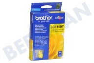 Brother LC1100Y Brother-Drucker Druckerpatrone geeignet für u.a. MFC490CW, DCP385C LC 1100 Yellow/Gelb geeignet für u.a. MFC490CW, DCP385C