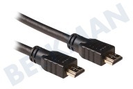 Universell  EC3901 HDMI 1.4 High Speed ​​+ Ethernet-Kabel, 1,0 Meter, Vergoldet geeignet für u.a. 1,0 Meter High Speed ​​mit Ethernet, vergoldet
