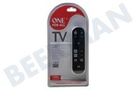 One For All URC6810  URC 6810 Basic Zapper Universal-Fernbedienung geeignet für u.a. TV, LCD, Plasma, STB