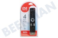 One For All URC7145  URC 7145 One For All 4 Evolve geeignet für u.a. Universale Fernbedienung für Smart TV