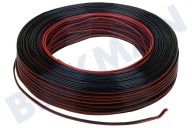 Universell 0126526  Kabel geeignet für u.a. rot / schwarz für Lautsprecher 2 x 0,75 geeignet für u.a. rot / schwarz