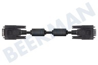 BMS 060253  Verlängerungskabel geeignet für u.a. Silverline 15P SUB-D-HD (MF) + FB schwarz geeignet für u.a. Silverline