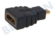 BMS 079422  Adapter geeignet für u.a. Silverline HDMI Buchse - HDMI Micro geeignet für u.a. Silverline
