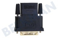 Easyfiks  Adapterstecker, HDMI A Buchse - DVI Stecker geeignet für u.a. Steckeradapter