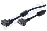 Easyfiks  VGA Kabel Male - Female, 5.0 Meter, HD 1680x1050, 15P geeignet für u.a. 5,0 Meter, HD 1680x1050, 15-polig