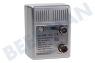 Easyfiks  Antennenverstärker, 1x in - 1x out, 8-20 dB einstellbar geeignet für u.a. Einstellbare 8-20 dB, 40-460MHz