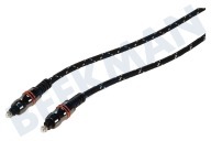 Masterfiks BMM383  Optisches Kabel Toslink Male - Toslink Male, 5,0 m geeignet für u.a. 5,0 Meter, geschirmt, vergoldet,