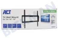 ACT  AC8351 Easy Fix TV-Wandhalterung L 32-55" (81-140cm) geeignet für u.a. Bildschirmgröße 32 bis 55 Zoll, 35 kg