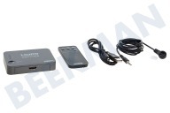 Marmitek 25008247  08247 Connect 310 Ultra HDMI Switcher geeignet für u.a. 3 input Ultra HDMI selector