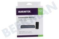 Marmitek 25008336  Connect 620 UHD 2.0 HDMI Switch geeignet für u.a. UHD 2.0