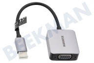 Marmitek 25008370  Adapter USB-C > VGA geeignet für u.a. USB-C zu VGA-Adapter