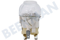 Progress 8087690023 Ofen-Mikrowelle Lampe geeignet für u.a. EP3013021M, BP1530400X, EHL40XWE Backofenlampe, komplett geeignet für u.a. EP3013021M, BP1530400X, EHL40XWE