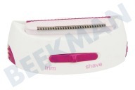 Braun 67030683  Aufsatz geeignet für u.a. Silk&Soft Rasierkopf, rosa geeignet für u.a. Silk&Soft