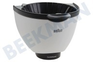 Braun BR67051392 Kaffeemaschine Filtereinsatz geeignet für u.a. 3104 KF510 KF550 Weiß geeignet für u.a. 3104 KF510 KF550
