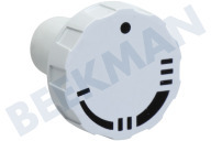 Tecline 00031336  Knopf geeignet für u.a. VF5017, VFM75 Drehknopf, weiß geeignet für u.a. VF5017, VFM75