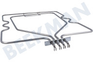 Heizelement geeignet für u.a. HB22021, HK14250, HB28050 Unten 1500 + 1350 Watt