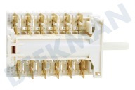 Alternative COK304BO 00173809 Ofen-Mikrowelle Schalter geeignet für u.a. HBN3550, HEN3520, HB28024 24-Wege-Schalter geeignet für u.a. HBN3550, HEN3520, HB28024