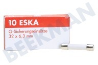 Bosch 152386, 00152386 Ofen-Mikrowelle Sicherung geeignet für u.a. HF22534, HMT9850 Keramik 6x32, 10 Ampere Flink geeignet für u.a. HF22534, HMT9850
