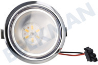 Bosch 12025114 Abzugshauben Lampe geeignet für u.a. D5655X1GB01, DHL555BL01, D5855X1GB02 Spot komplett geeignet für u.a. D5655X1GB01, DHL555BL01, D5855X1GB02