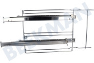 Auszugschiene geeignet für u.a. ZX6592D, OX6511D Führung, Rechts
