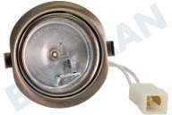 Etna 356796 Dunstabzugshaube Lampe geeignet für u.a. ES9192EMUU, WS9192EMUU Strahler 20 Watt, Halogen, Edelstahlkante geeignet für u.a. ES9192EMUU, WS9192EMUU