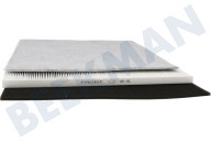 DeLonghi 5537000900 Luftreiniger Filter geeignet für u.a. DAP700E Hepa-Filter + Kohlefilter geeignet für u.a. DAP700E