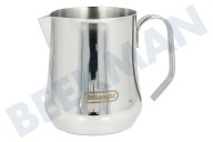 DeLonghi AS00000268 Kaffeemaschine DLSC069 Milchaufschäumkanne Edelstahl, 500ml geeignet für u.a. ECAM23460S