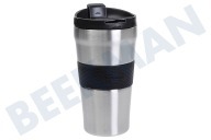 DeLonghi AS00003192 Kaffeemaschine DLSC073 Reise-Becher geeignet für u.a. 470ml Kalt- und Heißgetränke