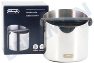 DeLonghi AS00003191 Kaffeeautomat DLSC072 Tresterbehälter aus poliertem Edelstahl geeignet für u.a. Für Kaffeesatz