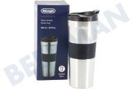 DeLonghi AS00006840 Kaffeemaschine DLSC083 Reisebecher 705 ml geeignet für u.a. 705 ml kalte und heiße Getränke