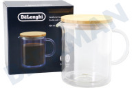 DeLonghi AS00006436 DLSC078 Kaffeemaschine Kaffeekanne Doppelwandig 750ml geeignet für u.a. "Bean to Cup" Espressomaschinen