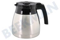 Melitta 6768105  Thermoskanne Easy-Enjoy Top-Therm geeignet für u.a. Look V Therm Timer Black, Therm Steel 1017-08