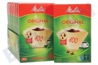 Melitta  6627300 Melitta Kaffeefilter Nr. 100, 40 Stück geeignet für u.a. Aromaboy