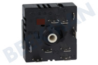 ASKO 546348  Kochplattenschalter geeignet für u.a. A168M60, A126A66 Schalter, einfach geeignet für u.a. A168M60, A126A66