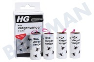 HG 587000103  HGX Fliegenfänger geeignet für u.a. 4 geruchlose Klebebänder