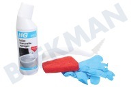 HG 318006103  HG WC-Renovierungsset geeignet für u.a. Reiniger, Scheuerbürste, Peeling und Handschuhen