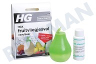 HG 626002100  HGX Fruchtfliegenfalle geeignet für u.a. Fängt Fruchtfliegen in birnenförmiger Falle