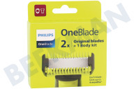 Philips QP620/50 Rasierapparat Scherblatt geeignet für u.a. OneBlade/OneBlade Pro OneBlade Face + Body-Kit geeignet für u.a. OneBlade/OneBlade Pro