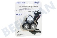 NewSPeak 4313042732003  RQ11 Shaver Parts RQ11 geeignet für u.a. Halterung inkl. Scherkopf