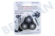 NewSPeak RQ12/70  RQ12/60 Shaver Parts RQ10 RQ11 RQ12 geeignet für u.a. Shaver Serie 9000 SensoTouch