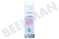 Philips HX9004/10  Zahnbürsten-Set geeignet für u.a. Sonicare InterCare Standard-Aufsteckbürsten, 4 Stück geeignet für u.a. Sonicare