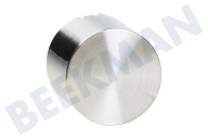 Whirlpool 480121103213 Ofen-Mikrowelle Knopf geeignet für u.a. BLPMS8100, BLVE8110 Drehknopf, Silber geeignet für u.a. BLPMS8100, BLVE8110