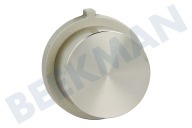 Whirlpool 481011026375 Ofen-Mikrowelle Knopf geeignet für u.a. 90368782, 50368779 Drehknopf, grau geeignet für u.a. 90368782, 50368779