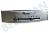 Whirlpool 481231048209 Abzugshaube Bedienfeld geeignet für u.a. AKR646, AKR400, AKR934 Inkl. Knöpfe geeignet für u.a. AKR646, AKR400, AKR934