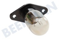Whirlpool 480120100168 Ofen-Mikrowelle Lampe geeignet für u.a. FT337WH, FT330BL, FT375WH für Mikrowelle 30W 240V geeignet für u.a. FT337WH, FT330BL, FT375WH