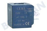 Calor cs00098530  CS-00098530 Spule des Magnetventils geeignet für u.a. Ovatio3