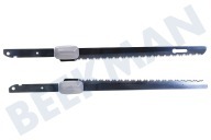 Moulinex SS989730 SS-989730  Messer geeignet für u.a. Secanto, DJAC41 Klingen, 2 Stück für Elektromesser geeignet für u.a. Secanto, DJAC41