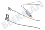 Pelgrim 157408 Ofen-Mikrowelle Lampe geeignet für u.a. Glasabdeckung Kontrolle-Lampe geeignet für u.a. Glasabdeckung