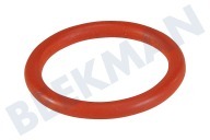 Saeco 996530013479 Kaffeemaschine O-Ring geeignet für u.a. OR2050 Silikon, rot DM = 16mm geeignet für u.a. OR2050