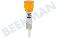 Smeg 824610597 Ofen-Mikrowelle Orangefarbene Kontrollleuchte geeignet für u.a. ALFA43F, RFT845